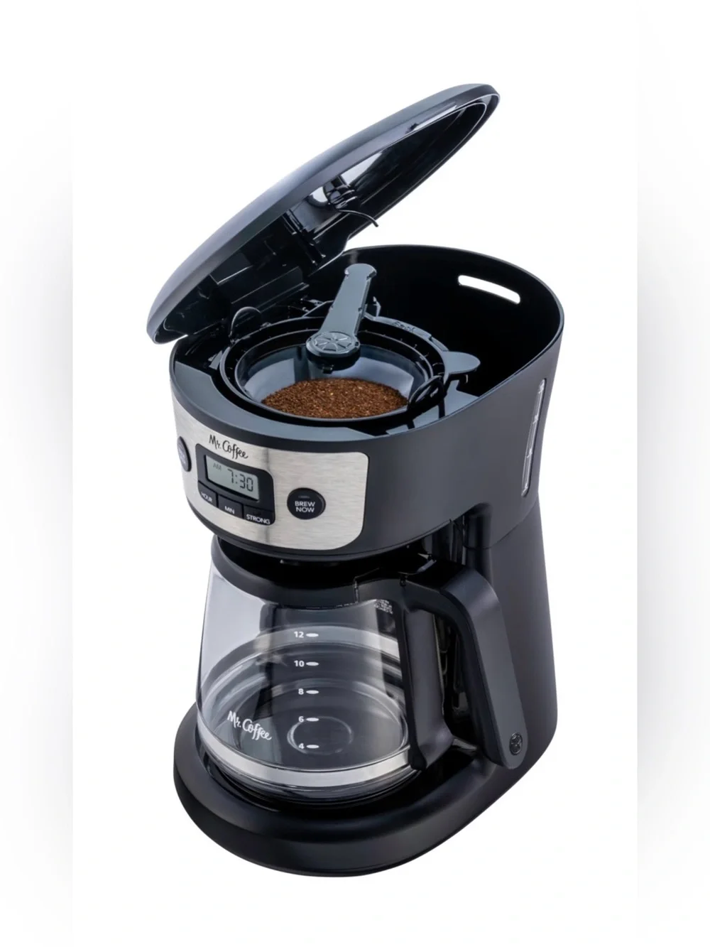 Mr. Coffee Stainless 12 Cup Drip Coffee Maker - Programmable Brew | Great Cond.